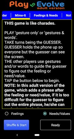 NVC Play to Evolve Adult versi - Screenshot 3