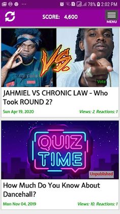 Dancehall Trivia - Screenshot 1