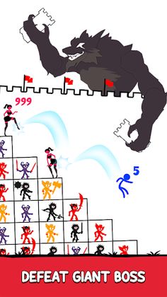 Stick Hero: Endless War - Screenshot 1