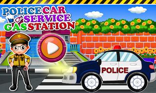 Police Car Service Gas Station - Screenshot 3