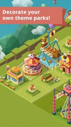 Merge Tycoon: 2048 Theme Park - Screenshot 2
