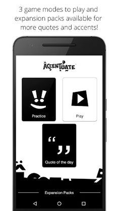 Accentuate The Fun of Accents - Screenshot 1