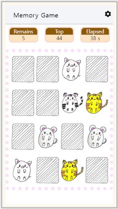 Flip Flop Memory Game - Screenshot 1