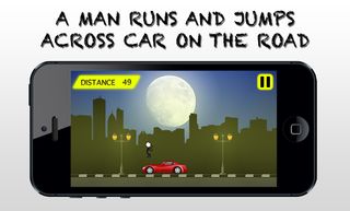 StickMan - Jump on Road - Screenshot 1