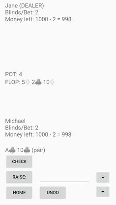 PokerWithAFriend - Screenshot 1