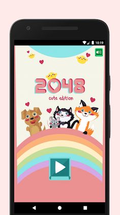 Cute 2048 - Screenshot 1