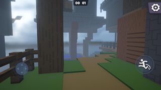 Blocky Climber Parkour Only UP - Screenshot 1