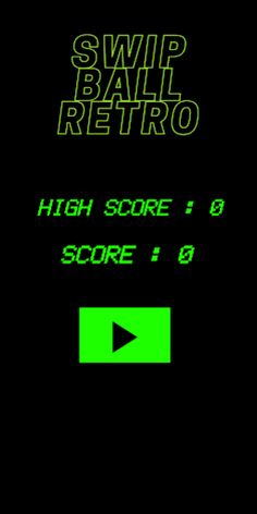 SWIP BALL RETRO - Screenshot 1