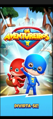 O Aventureiro Azul Basketball - Screenshot 1