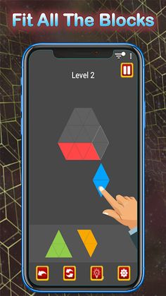 Triangle Blocks Puzzle Game - Screenshot 2