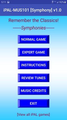 iPAL-MUS101 (Symphony) - Screenshot 2