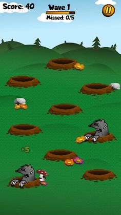 Mole Whacker - Screenshot 2