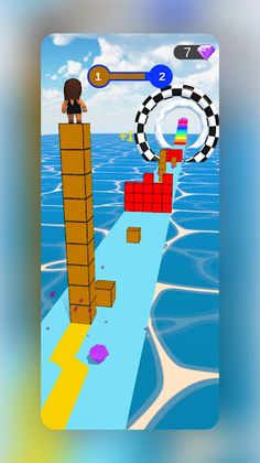 Cube Surfer Ultimate - 3D Cube - Screenshot 1