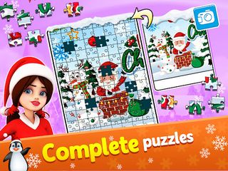 Christmas Magic Jigsaw Puzzles - Screenshot 1