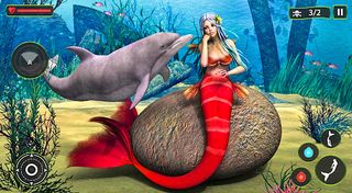 Mermaid Simulator Mermaid Game - Screenshot 3
