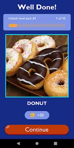 Guess The American Food Game - Screenshot 2