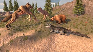 Crocodile Sim 3D Hunt Attack - Screenshot 1