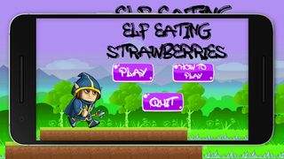 Elf Eating Srawberries : Nyam  - Screenshot 1
