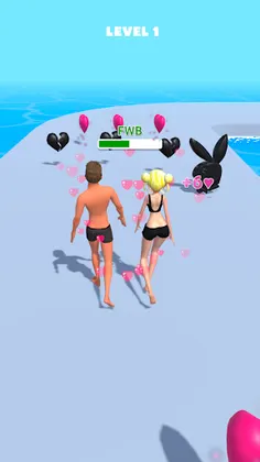 Couple Run 3D - Screenshot 3