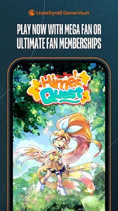 Crunchyroll: Hime's Quest - Screenshot 1