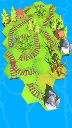 Railway Islands: Train Games - Screenshot 2