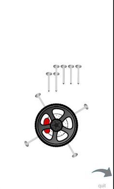 Nails vs Tire - Screenshot 3