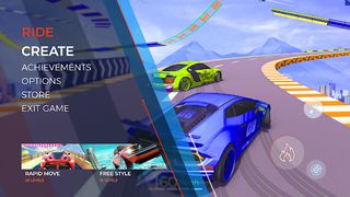 Crazy GT Car Stunts Mega Ramps - Screenshot 1