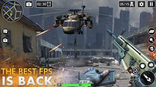 FPS Shooting Gun War Games - Screenshot 1