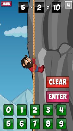 Times Table Mountain - Screenshot 3