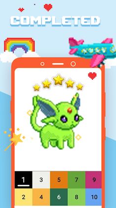 Pixel Art - Coloring By Number - Screenshot 4