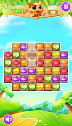 Cat Match 3 - Screenshot 4