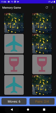 Memory Game - Image matching b - Screenshot 1