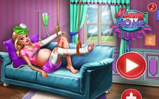 Pregnant Mom Care Nursing Game - Screenshot 2