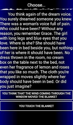 The Dream - Interactive Story  - Screenshot 1