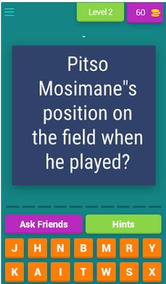PITSO MOSIMANE QUIZ - Screenshot 4