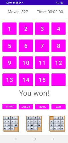 Fifteen - Screenshot 3