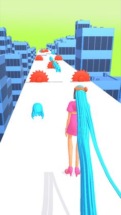 Hair Run - Screenshot 4