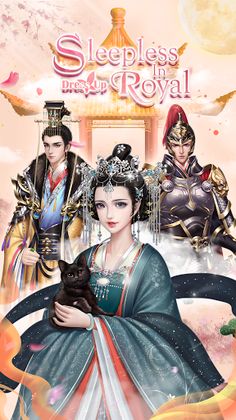 Sleepless in Royal - Dress Up - Screenshot 1