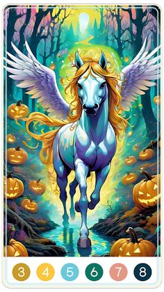 Horse Paint by Number - Screenshot 2