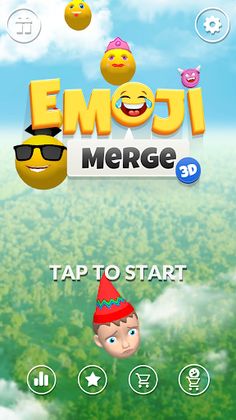 Emoji Merge 3D - Screenshot 1