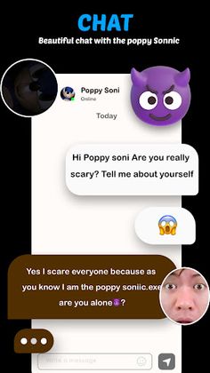 Poppy-Soniic call & Play games - Screenshot 2