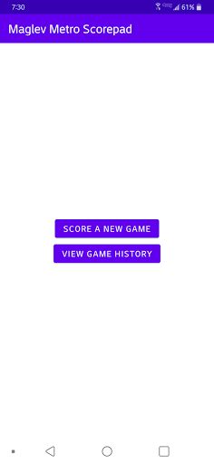 Maglev Metro Scorepad - Screenshot 1