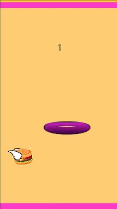 Flying Burger - Tap Tap - Screenshot 2