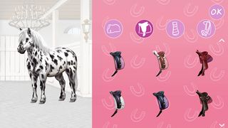 Pony and rider dress-up fun - Screenshot 3