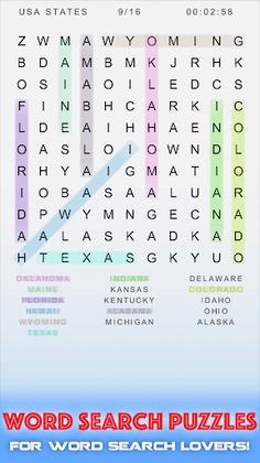 Word Search Puzzles : Classic  - Screenshot 1