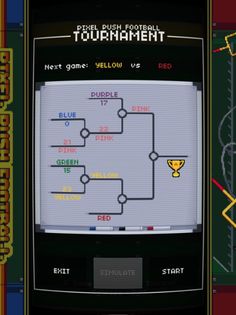 Pixel Push Football - Screenshot 2