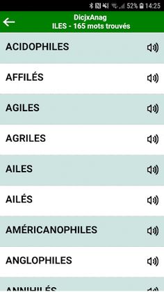 DicjxAnag - Jeux de lettres - Screenshot 3