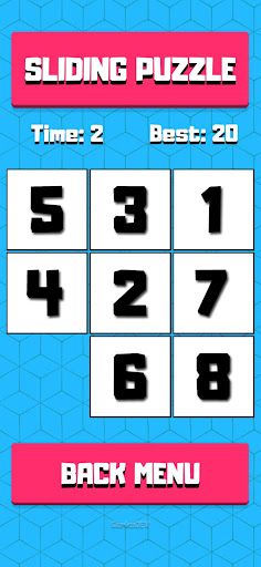 Sliding Puzzle - Numbers - Screenshot 3