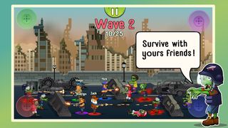 Four guys & Zombies: 4 players - Screenshot 1