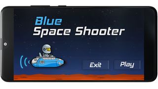 Blue Space Shooter - Screenshot 1